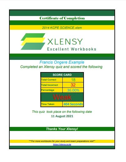 Xlensy Cert